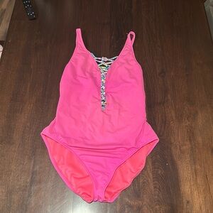 Lily Pulitzer size 12 lattice bathing suit